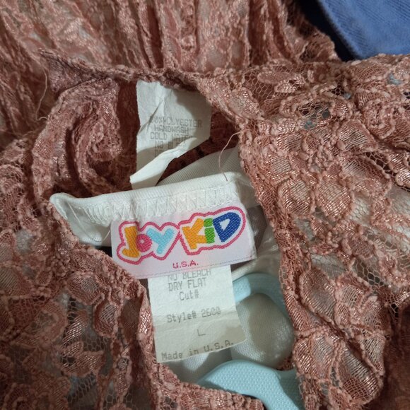 JOY KID   DUSTY PINK LITTLE GIRL DRESS - Picture 6 of 8